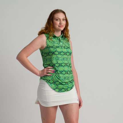 Docelli Snake Print Polo