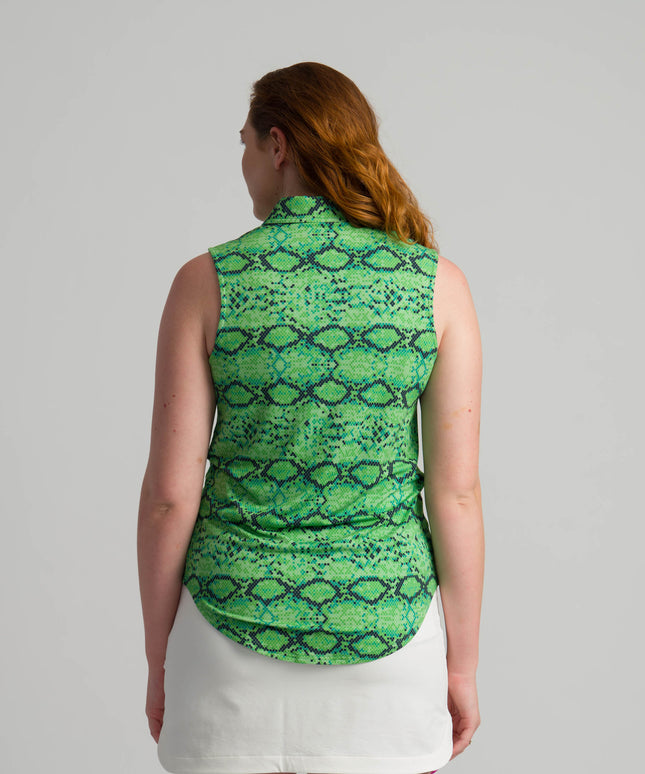 Docelli Snake Print Polo